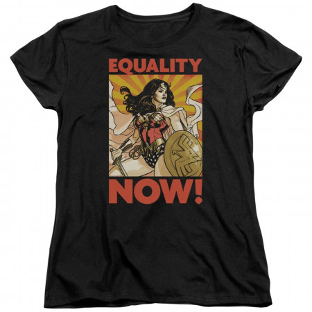 Wonder Woman Equality Now Women's T-Shirt