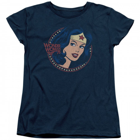 Wonder Woman 75 Portrait Women's T-Shirt