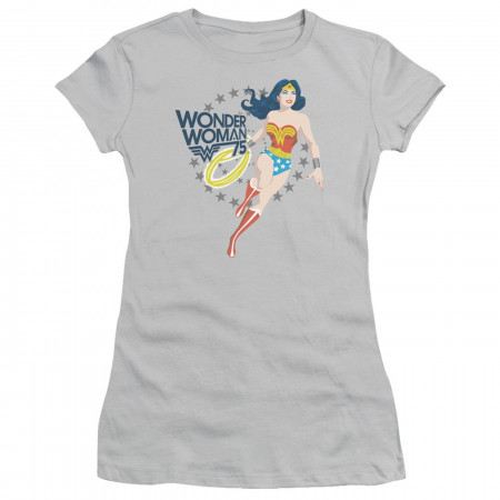 Wonder Woman 75 Jump Into Action Women's T-Shirt