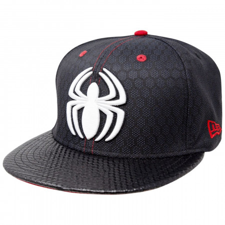 Spider-Man Stealth Suit Fly Weave Armor New Era 9Fifty Adjustable Hat