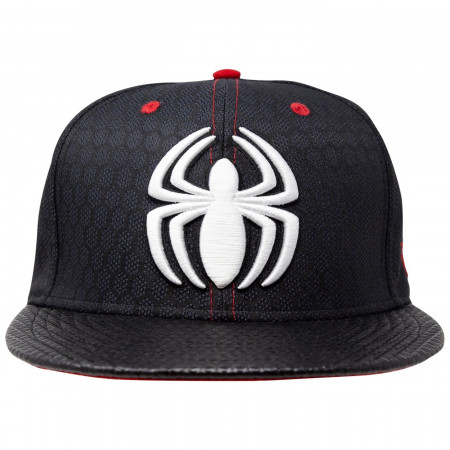 Spider-Man Stealth Suit Fly Weave Armor New Era 9Fifty Adjustable Hat
