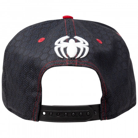 Spider-Man Stealth Suit Fly Weave Armor New Era 9Fifty Adjustable Hat