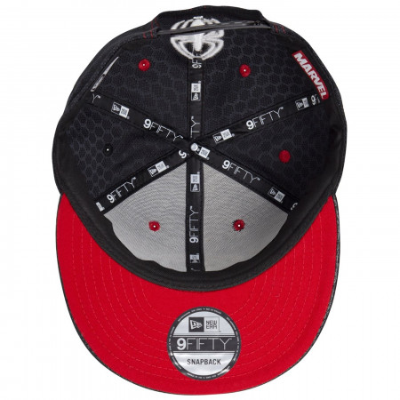 Spider-Man Stealth Suit Fly Weave Armor New Era 9Fifty Adjustable Hat