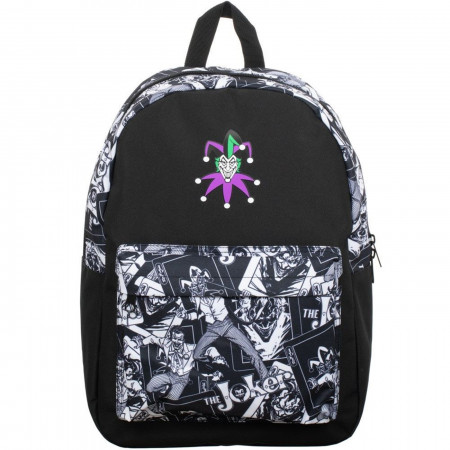 Joker Sublimated Panel Print Backpack