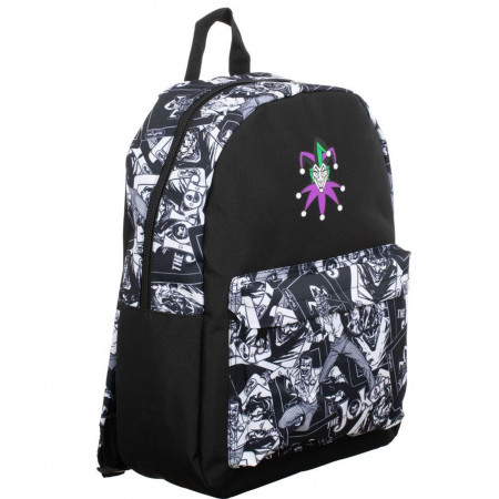 Joker Sublimated Panel Print Backpack