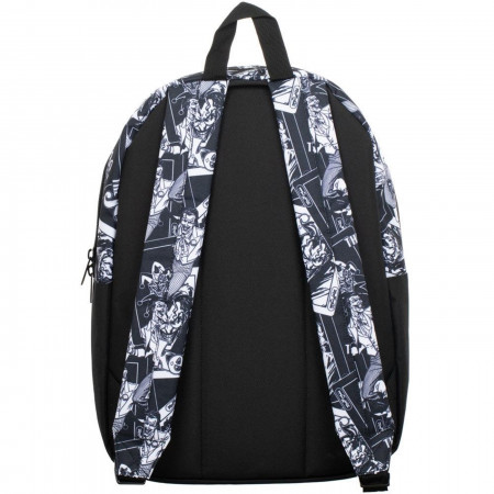 Joker Sublimated Panel Print Backpack