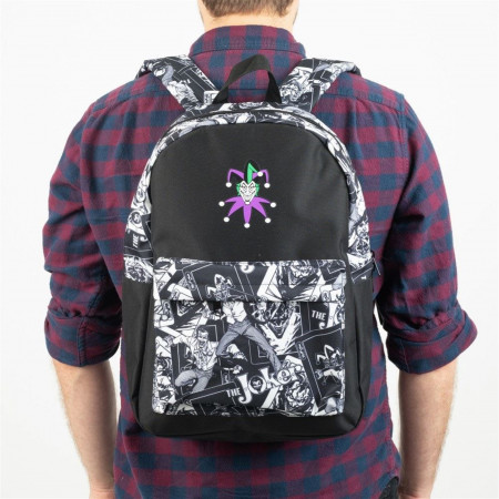 Joker Sublimated Panel Print Backpack