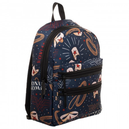 DC Comics Wonder Woman Double Zip Backpack