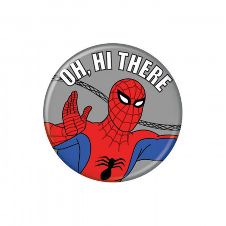 Spider-Man 60's Hi There Button