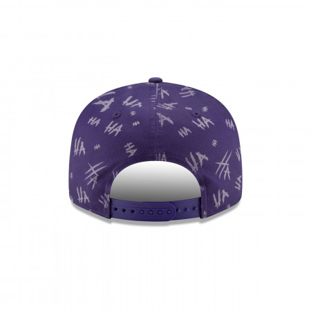 Joker Purple All Over HAHA 9Fifty Adjustable New Era Hat