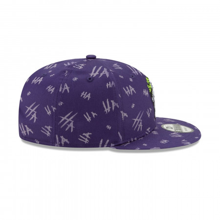 Joker Purple All Over HAHA 9Fifty Adjustable New Era Hat