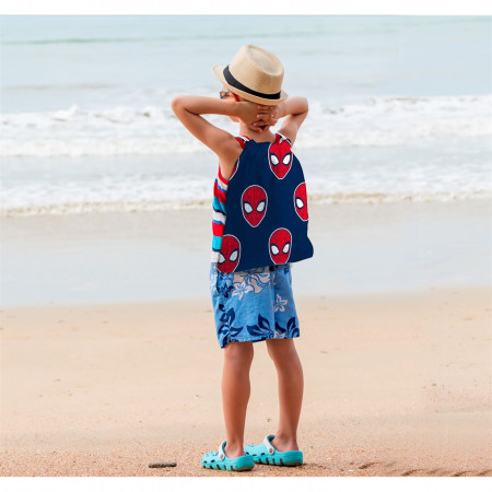 Spider-Man Beach Towel with Backpack