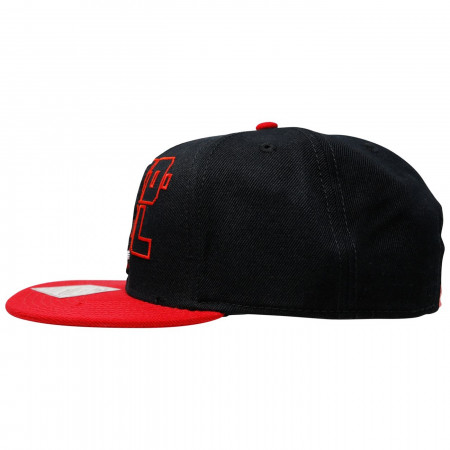 Deadpool Pixel Character Snapback Hat