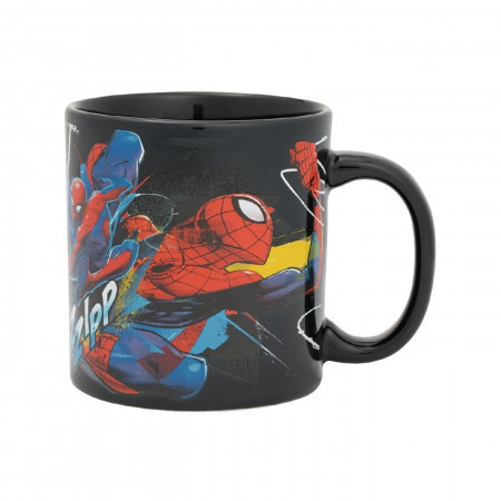 Marvel Spider-Man Web Slinging Time 20 oz. Ceramic Mug