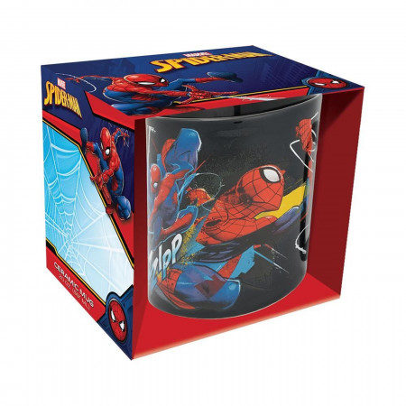 Marvel Spider-Man Web Slinging Time 20 oz. Ceramic Mug
