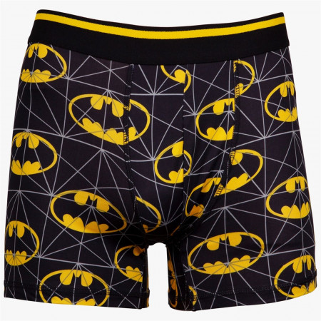 Batman Logo Print Boxers Briefs