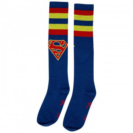 Supergirl Knee High Socks