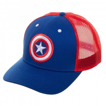 Captain America Mesh Trucker Hat