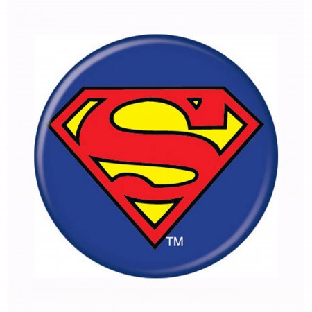 Superman Symbol Button