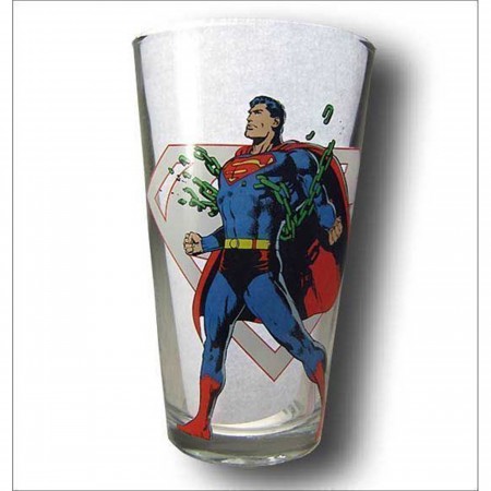 Superman Power Pint Glass