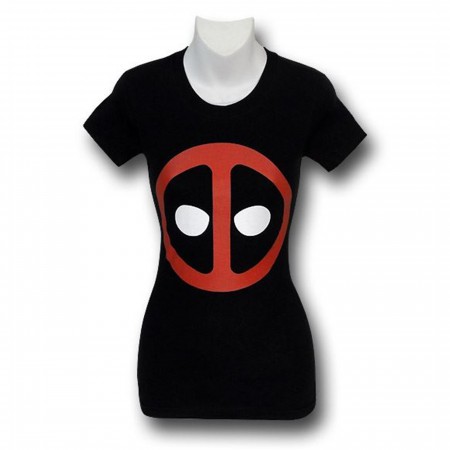 Deadpool Symbol Junior Womens T-Shirt