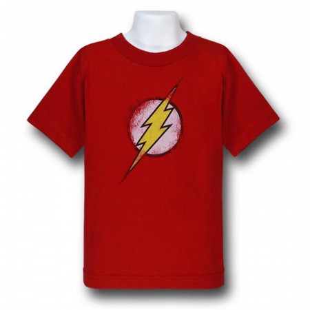 Flash Thrashed Symbol Kids T-Shirt