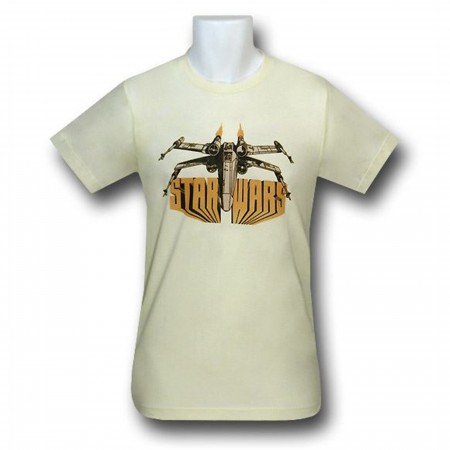 Star Wars X-Wing Cream 30 Single T-Shirt