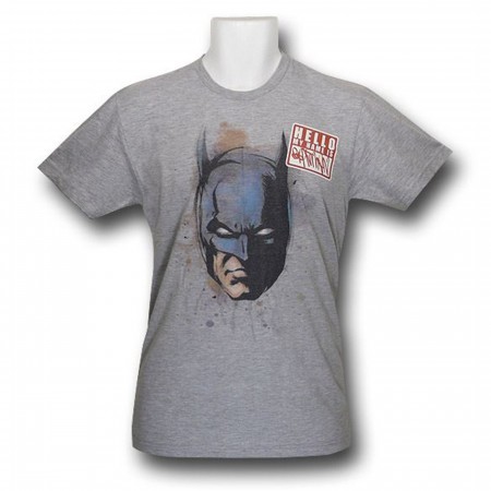 Batman Hello 30 Single T-Shirt