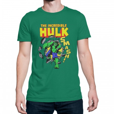 HULK Smashing Through Wall T-Shirt