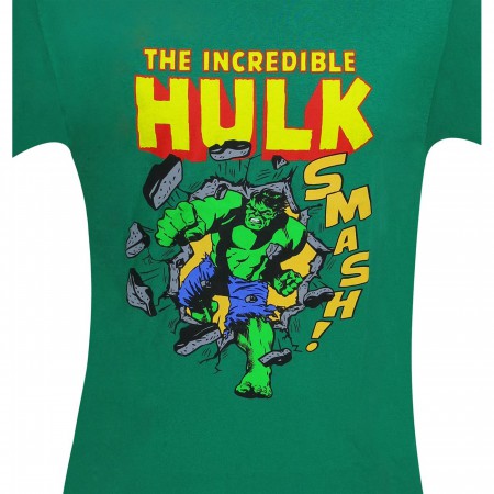 HULK Smashing Through Wall T-Shirt