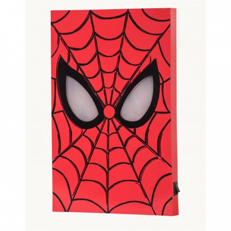 Spiderman Webbed LED MDF Box Art