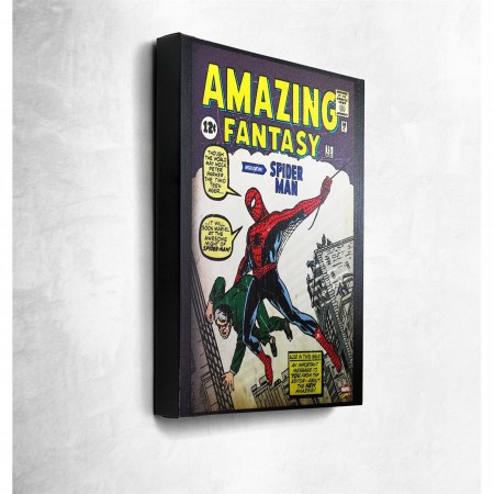 Spiderman Amazing Fantasy Artwork Canvas