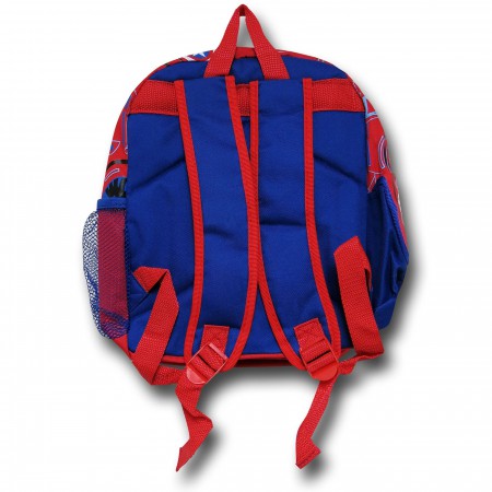 Captain America Jumping Kids Backpack