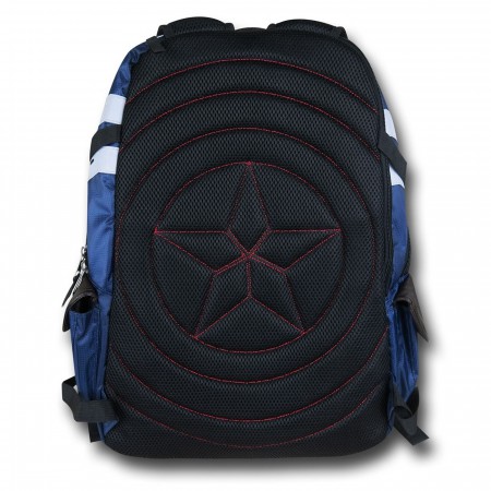 Captain America Costume Laptop Backpack