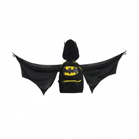 Batman Winged Black Backpack