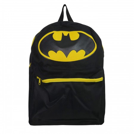 Batman Winged Black Backpack