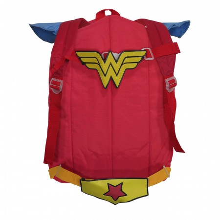 Wonder Woman Belt Strap Red Backpack