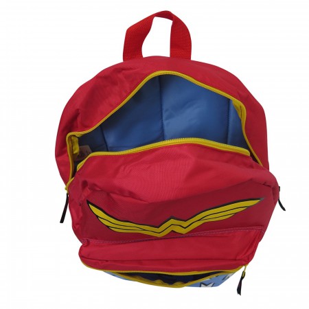 Wonder Woman Belt Strap Red Backpack