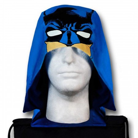 Batman Face Hooded Symbol Backsack