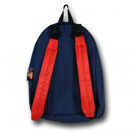 Superman Reversible Comic/Symbol Backpack