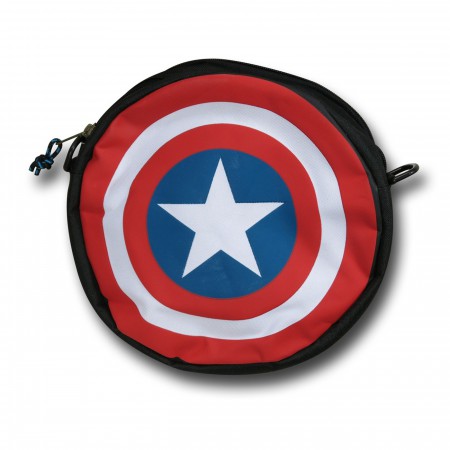 Captain America 3D Shield All-Over Print Backpack