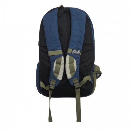 Captain America Herringbone Laptop Backpack