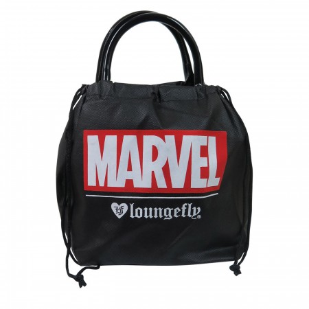 Deadpool Patent Leather Loungefly Handbag with Charm