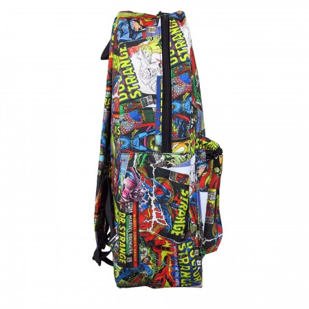 Dr. Strange Comic Cover Mosaic Backpack