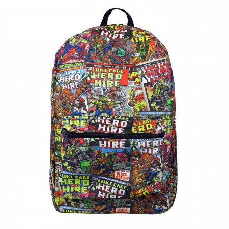 Luke Cage Comic Cover Mosaic Backpack