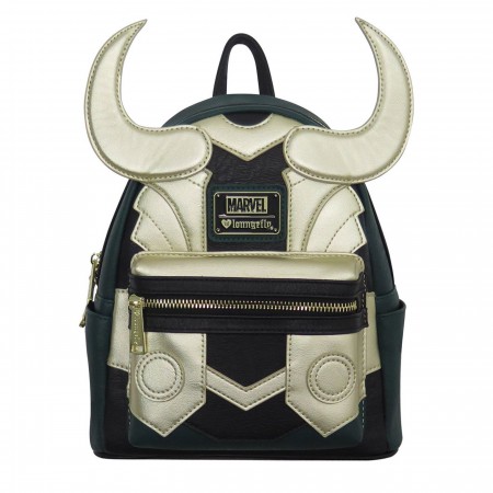 Loki Applique Loungefly Cosplay Mini Backpack