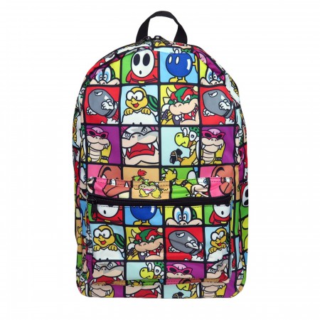 Super Mario Bros. Villains Sublimated Backpack