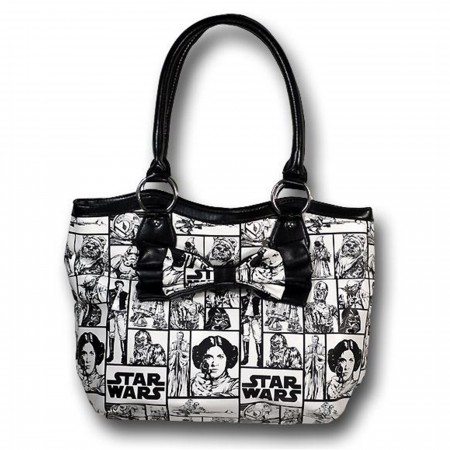 Star Wars Checkered Handbag w/Bow