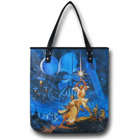 Star Wars Movie Poster Faux Leather Bag