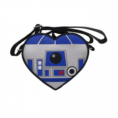 Star Wars R2D2 Heart Faux Leather Crossbody Bag